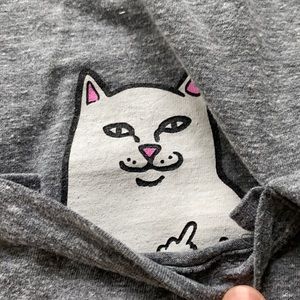 Rip n’ Dip gray t-shirt, S